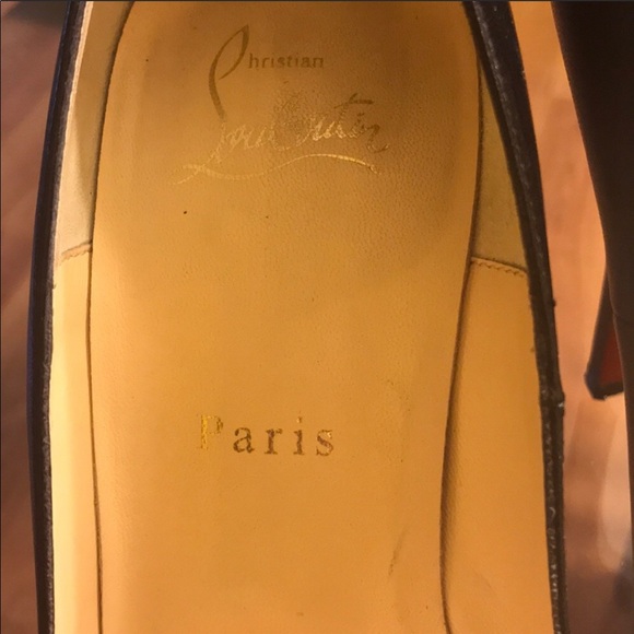 *SOLD*Christian Louboutin Rolando heels - Picture 3 of 4